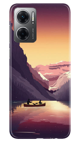 Mountains Boat Case for Redmi 11 Prime 5G (Design - 150)