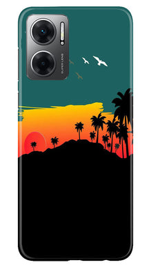 Sky Trees Mobile Back Case for Redmi 11 Prime 5G (Design - 160)