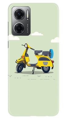 MotorCycle Mobile Back Case for Redmi 11 Prime 5G (Design - 228)