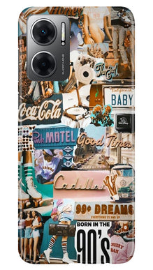 Cute Kid Couple Mobile Back Case for Redmi 11 Prime 5G (Design - 252)