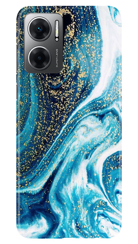 Marble Texture Mobile Back Case for Redmi 11 Prime 5G (Design - 269)