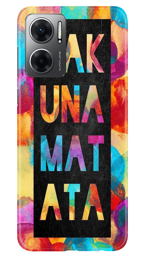 Marble Texture Mobile Back Case for Redmi 11 Prime 5G (Design - 284)