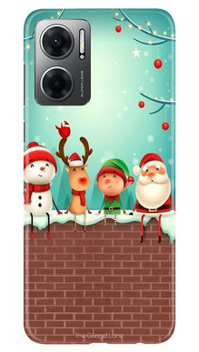 Santa Claus Mobile Back Case for Redmi 11 Prime 5G (Design - 296)