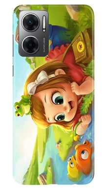 Baby Girl Mobile Back Case for Redmi 11 Prime 5G (Design - 301)