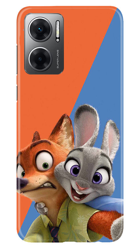 Cartoon Mobile Back Case for Redmi 11 Prime 5G (Design - 306)