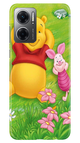 Winnie The Pooh Mobile Back Case for Redmi 11 Prime 5G (Design - 308)