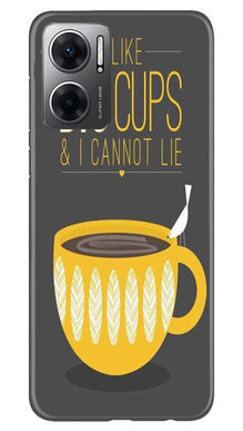 Big Cups Coffee Mobile Back Case for Redmi 11 Prime 5G (Design - 312)