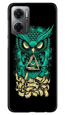 Owl Mobile Back Case for Redmi 11 Prime 5G (Design - 317)