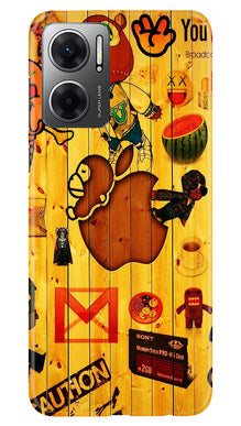 Wooden Texture Mobile Back Case for Redmi 11 Prime 5G (Design - 326)