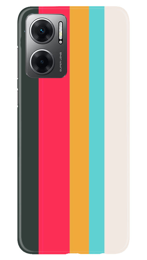 Color Pattern Mobile Back Case for Redmi 11 Prime 5G (Design - 328)