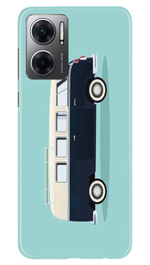 Travel Bus Mobile Back Case for Redmi 11 Prime 5G (Design - 338)