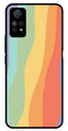 Muted Rainbow Metal Mobile Case for Redmi Note 11 Pro Plus   (Design No -02)
