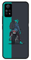 Bike Lover Metal Mobile Case for Redmi Note 11 Pro Plus   (Design No -05)