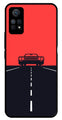 Car Lover Metal Mobile Case for Redmi Note 11 Pro Plus   (Design No -21)