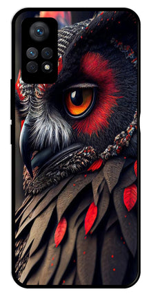 Owl Design Metal Mobile Case for Redmi Note 11 Pro