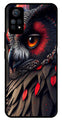 Owl Design Metal Mobile Case for Redmi Note 11 Pro Plus   (Design No -26)