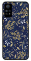 Floral Pattern  Metal Mobile Case for Redmi Note 11 Pro Plus   (Design No -52)