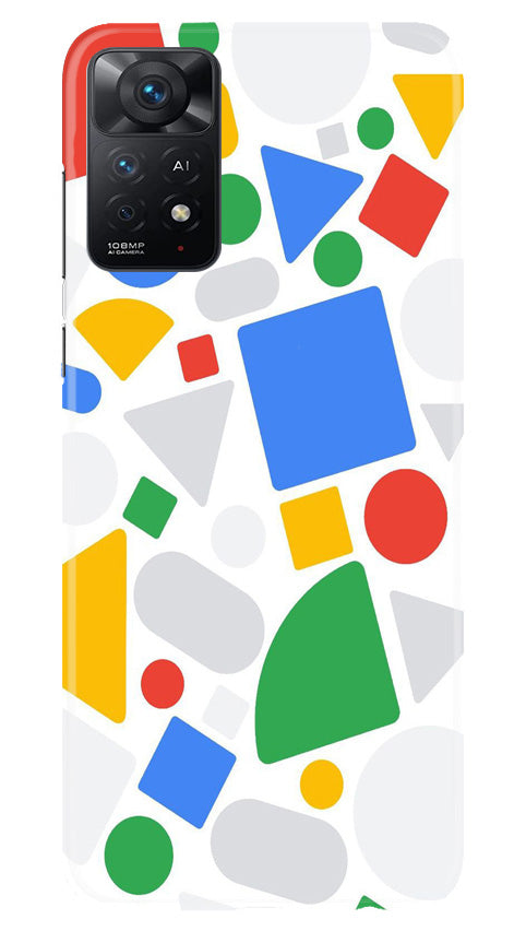 Circul Squar & Tringle Art Case for Redmi Note 11 Pro Plus