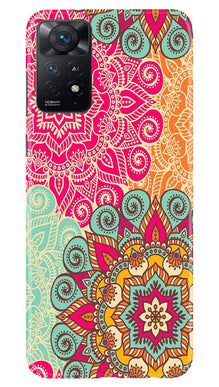 Rangoli art2 Mobile Back Case for Redmi Note 11 Pro Plus (Design - 29)