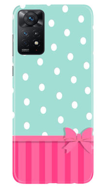 Gift Wrap Mobile Back Case for Redmi Note 11 Pro Plus (Design - 30)