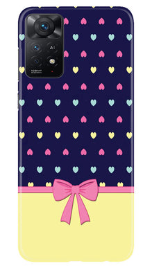 Gift Wrap5 Mobile Back Case for Redmi Note 11 Pro Plus (Design - 40)