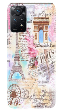 Paris Eiftel Tower Mobile Back Case for Redmi Note 11 Pro Plus (Design - 54)