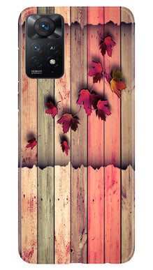 Wooden look2 Mobile Back Case for Redmi Note 11 Pro Plus (Design - 56)