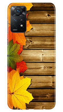 Wooden look3 Mobile Back Case for Redmi Note 11 Pro Plus (Design - 61)