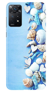 Sea Shells2 Mobile Back Case for Redmi Note 11 Pro Plus (Design - 64)