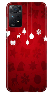 Christmas Mobile Back Case for Redmi Note 11 Pro Plus (Design - 78)