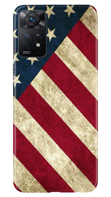 America Mobile Back Case for Redmi Note 11 Pro Plus (Design - 79)