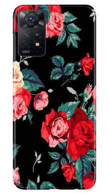 Red Rose2 Mobile Back Case for Redmi Note 11 Pro Plus (Design - 81)