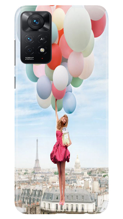 Girl with Baloon Case for Redmi Note 11 Pro Plus