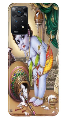 Bal Gopal2 Mobile Back Case for Redmi Note 11 Pro Plus (Design - 85)