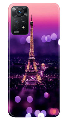 Eiffel Tower Mobile Back Case for Redmi Note 11 Pro Plus (Design - 86)