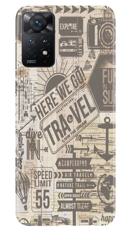 Travel Case for Redmi Note 11 Pro Plus(Design - 104)