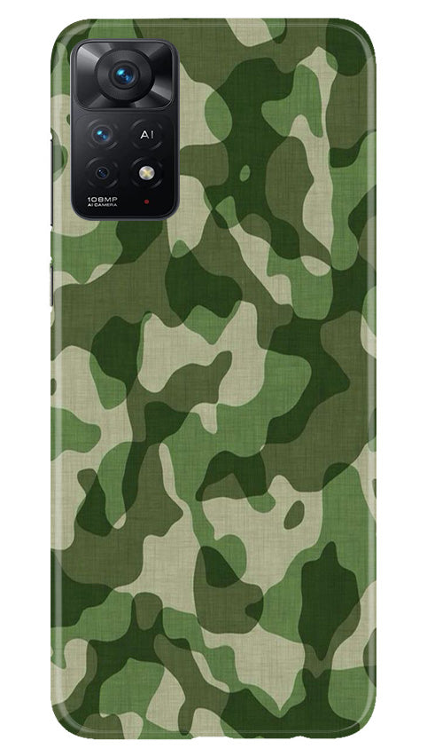 Army Camouflage Case for Redmi Note 11 Pro Plus(Design - 106)