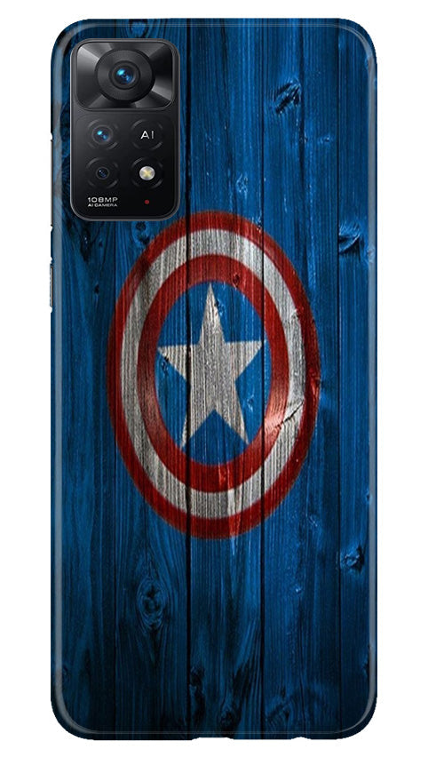Captain America Superhero Case for Redmi Note 11 Pro Plus(Design - 118)