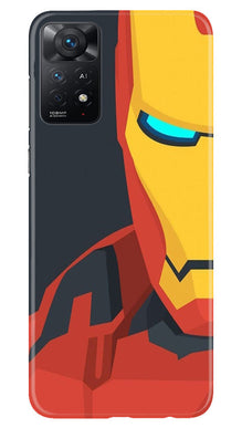 Iron Man Superhero Mobile Back Case for Redmi Note 11 Pro Plus  (Design - 120)