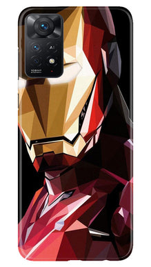 Iron Man Superhero Mobile Back Case for Redmi Note 11 Pro Plus  (Design - 122)