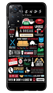 Friends Mobile Back Case for Redmi Note 11 Pro Plus  (Design - 145)
