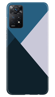 Blue Shades Mobile Back Case for Redmi Note 11 Pro Plus (Design - 157)