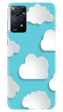 Clouds Mobile Back Case for Redmi Note 11 Pro Plus (Design - 179)
