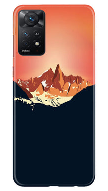 Mountains Mobile Back Case for Redmi Note 11 Pro Plus (Design - 196)
