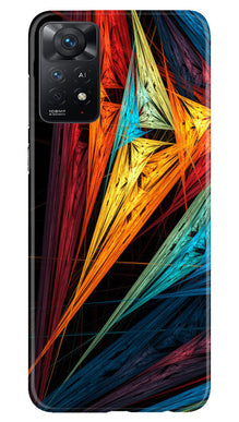 Modern Art Mobile Back Case for Redmi Note 11 Pro Plus (Design - 198)