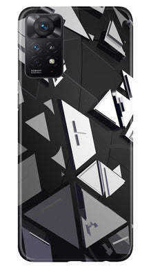 Modern Art Mobile Back Case for Redmi Note 11 Pro Plus (Design - 199)