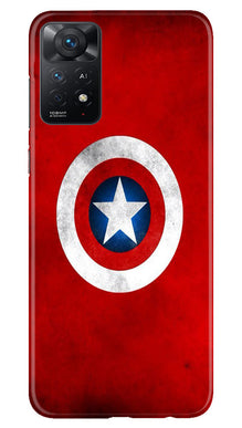 Captain America Mobile Back Case for Redmi Note 11 Pro Plus (Design - 249)