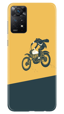 Bike Lovers Mobile Back Case for Redmi Note 11 Pro Plus (Design - 225)