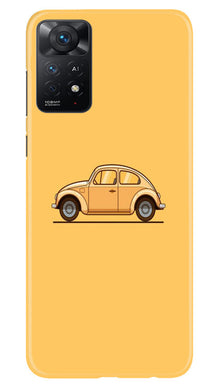 Vintage Car Mobile Back Case for Redmi Note 11 Pro Plus (Design - 231)