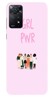 Girl Power Mobile Back Case for Redmi Note 11 Pro Plus (Design - 236)